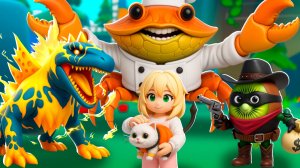 Мир Шеф Крабракадабра и НОВЫЕ Брейнроты в Эволюция Брейнрот / Brainrot Evolution Роблокс !