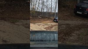 перегон большого прицепа со стоянки  в СНТ