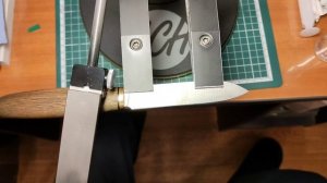 Заточка ножа из стали n690 от Григория Тумасова.