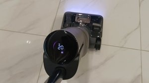 изменение режимов работы  вертикального пылесоса Roborock F25 ultra