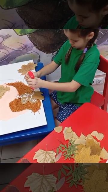 Поделка "Портрет Осени" смотреть онлайн