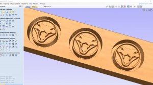 Практика Vectric Aspire фишки для нард