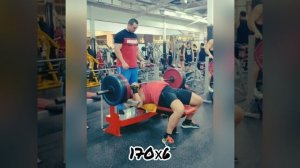 Жим лёжа. Алексей Мустафин. 170 кг.