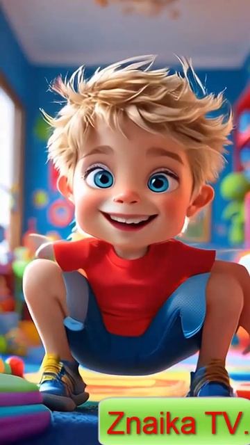 ♂️ Весёлая Зарядка для Детей — Попробуй Повторить! смотреть онлайн