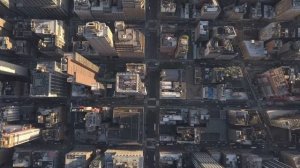 33. Манхэттен с высоты птичьего полета, NY.