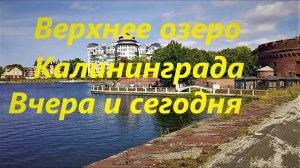 Верхний пруд Калининграда вчера и сегодня, 2024-2025 гг.