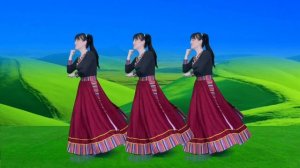 Điệu nhảy vuông My Beloved Girl on the Grassland (Phong cách dân tộc, có hướng dẫn)