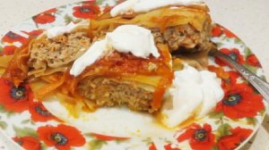 Вкуснейшая запеканка,альтернатива голубцам!