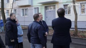 Ход работ: в Королёве ремонтируют фасады многоквартирных домов