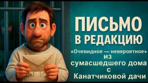 Очевидное-Невероятное в психбольнице — Мультфильм по произведению В.С. ВЫСОЦКОГО _Письмо в редакцию_