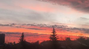 Небо на закате