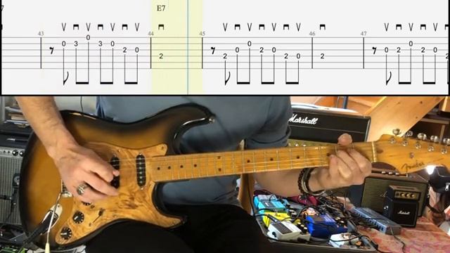 Blues Style Solo in E