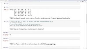 9 - NumPy and Image Assessment Test
