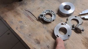 Фрезер BOSCH GOF 1600 CE  сломалось кольцо фиксации шпинделя. Самоделка