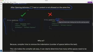 44 Java 15: Text Blocks