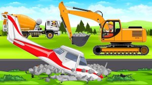 МУЛЬТИК МАШИНКИ ВИДЕО ПРО МАШИНКИ СТРОИТЕЛЬНАЯ ТЕХНИКА РЕМОНТ ДОРОГИ ЦВЕТНЫЕ МАШИНКИ ИГРУШКИ МАШИНКИ