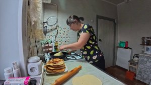 Оба слегли. Чуть полегчало, взялась за эксперименты