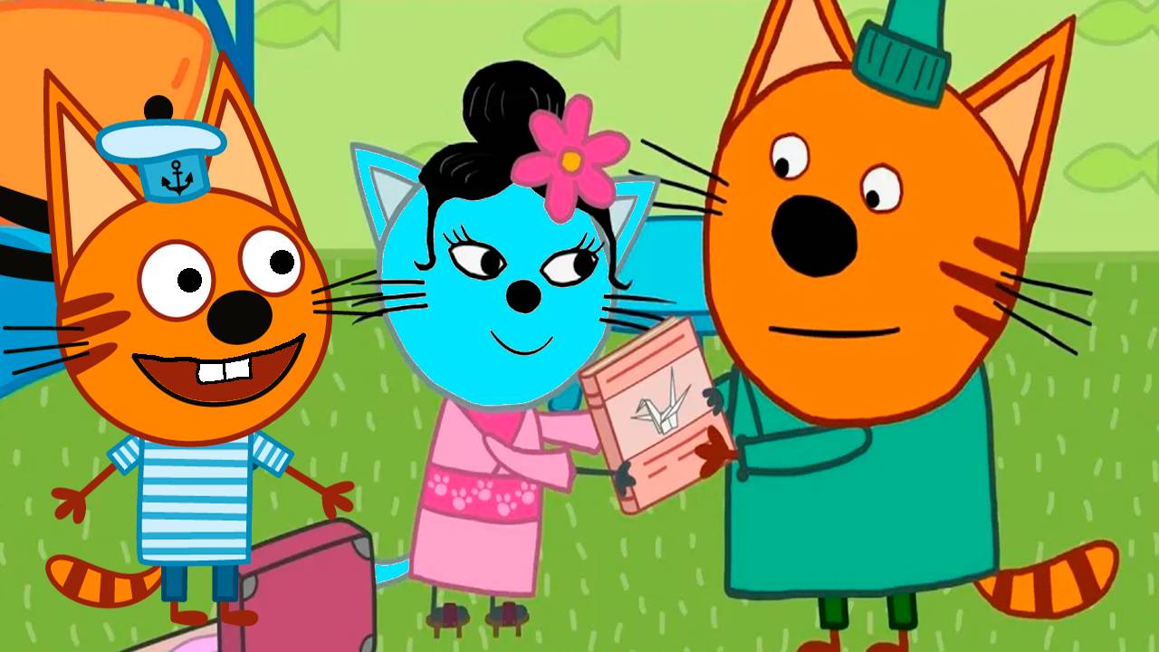 ТРИ КОТА МУЛЬТИК ДЛЯ ДЕТЕЙ | ИГРА МУЛЬТФИЛЬМ ДЛЯ МАЛЫШЕЙ | ТРИ КОТА