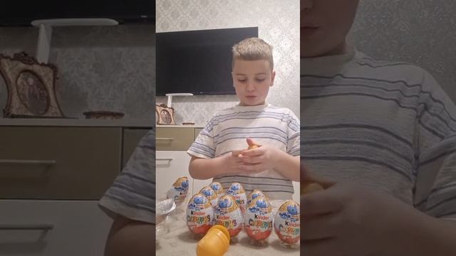 Киндер: Бигемотики #kinder #распоковка #басик