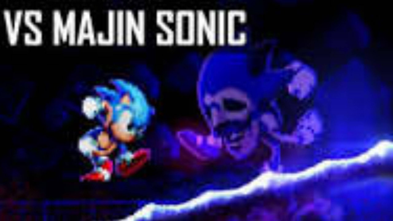 Sonic vs Majin sonic