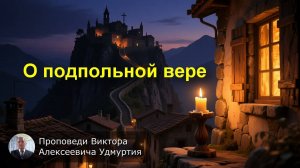 О подпольной вере