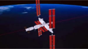 Три тайконавта застряли на орбите после столкновения с космическим мусором