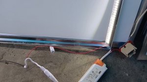 Светодиодные светильники IEK ДВО 6566 eco, 36вт, W, 6500К  с мусорки.