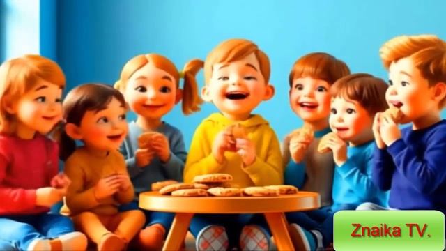 Умные Песенки: Сколько осталось? Весёлая задачка про печенье How Many Are Left? смотреть онлайн