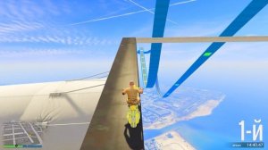 КТО ПЕРВЫЙ ВЫБЕРЕТСЯ ИЗ ЭТОГО АДСКОГО СКИЛЛ ТЕСТА ! - АДСКИЙ ПАРКУР НА МОТОЦИКЛАХ В ГТА 5 ОНЛАЙН