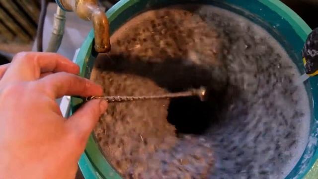 Галтовка серебряной цепочки.