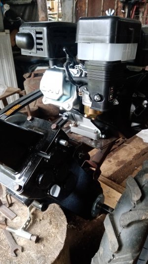 Сборка мотоблока.