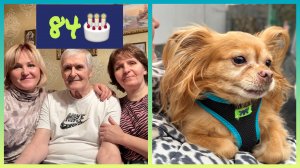 Что случилось с Веней 🐶Еду  поздравлять Папу с ДР 🎁