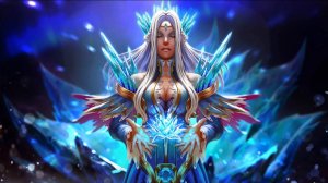 DOTA 2 (Crystal Maiden gameplay)