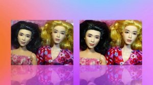 Кукольные гибриды на базе голов BTS от Маттел (с Алиэкспресс)