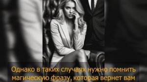 Магическая фраза