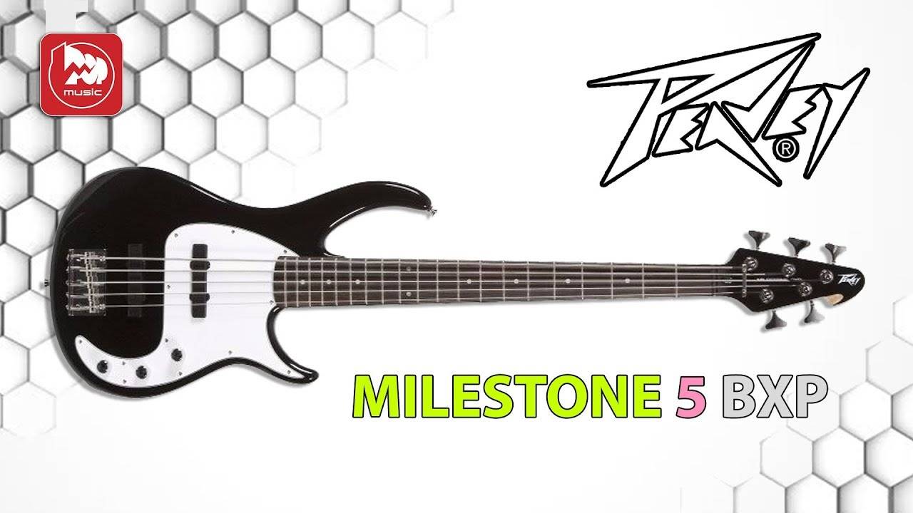 Peavey Milestone 5 BXP Black - бас-гитара 5 струн