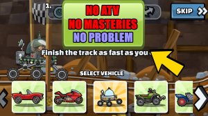 💯 NO MASTERIES NO PROBLEM ✅ (Altitude Sickness) - Hill Climb Racing 2