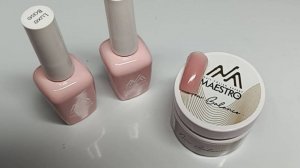 Прочность ногтей за 15 минут.Быстрое укрепление ногтей гелем Маэстро