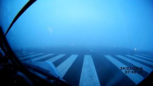 Туман на аэродроме .