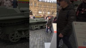 08-11-2025. Москва. Красная площадь. 84-я годовщина парада на Красной площади.