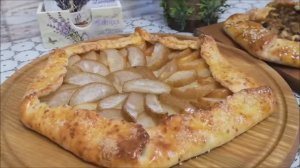 ГАЛЕТЫ с ГРУШЕЙ и ГРИБАМИ\творожное тесто рецепт\УНИВЕРСАЛЬНАЯ ВЫПЕЧКА