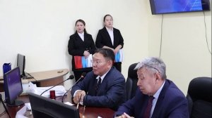 Церемония подписания Соглашения между МР "Намский улус" и ГАНОУ РЦ "Малая Академия наук РС (Я)"