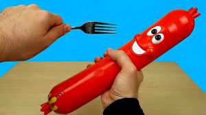 Новая интерактивная игрушка: Шальная сосиска или Silly Sausage! Alex Boyko