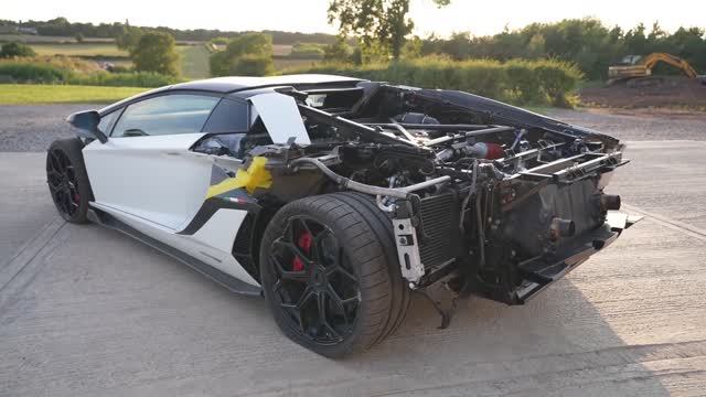 Ремонт РАЗБИТОГО LAMBORGHINI SVJ смотреть онлайн