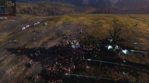 Total War: WARHAMMER III Люди против Орков, 4К, мониторинг производительности. i7-13700K