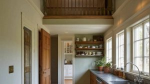 Антресоль: Меняем распашные дверки на купейные.