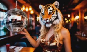 ОНА КАК ХИЩНИЦА...