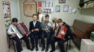 р н п ,,Как у нас- то козел", обр.Самойлова,исп.ансамбль МБУ ДО,,ЛДШИ 4"