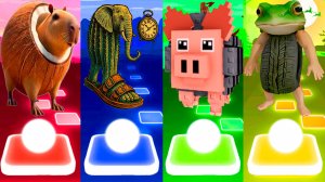 БУРБАЛОНИ ЛУЛИЛОЛИ 🆚 ЛИРИЛИ ЛАРИЛА 🆚 СВИНИНО БОРДИНО 🆚 БОНЕКА АМБАЛАБУ | Tiles Hop №278