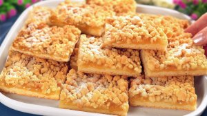 4 яблока и 10 минут! Самое вкусное ЯБЛОЧНОЕ печенье! Тает во рту!